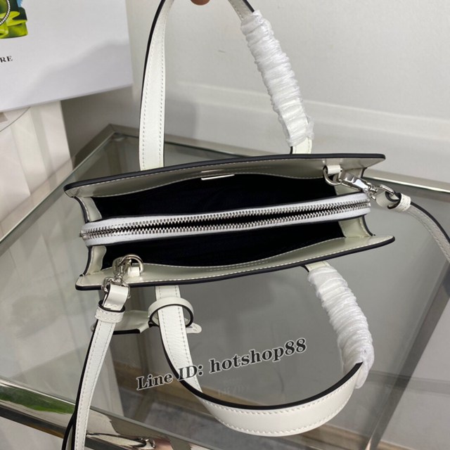 Prada專櫃新款mini購物袋 1BA357 普拉達複刻Re-Edition全皮手提包 csp1079